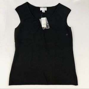 New Loft Brown Sleeveless Top Size M